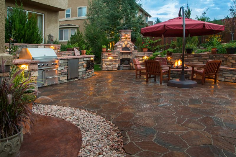 Outdoor Living Space Masonry
