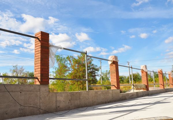 Brick Pillar Installation in Camas